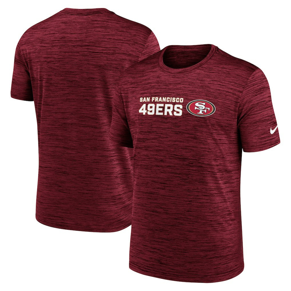 San Francisco 49ers Big & Tall Primetime Reverse Play Velocity Performance T-Shirt Scarlet - Nike