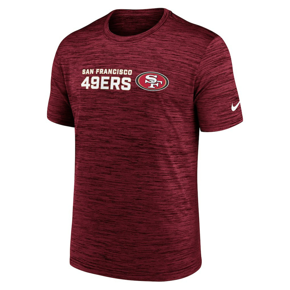 San Francisco 49ers Big & Tall Primetime Reverse Play Velocity Performance T-Shirt Scarlet - Nike