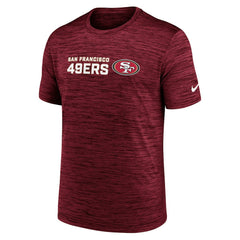 San Francisco 49ers Big & Tall Primetime Reverse Play Velocity Performance T-Shirt Scarlet - Nike
