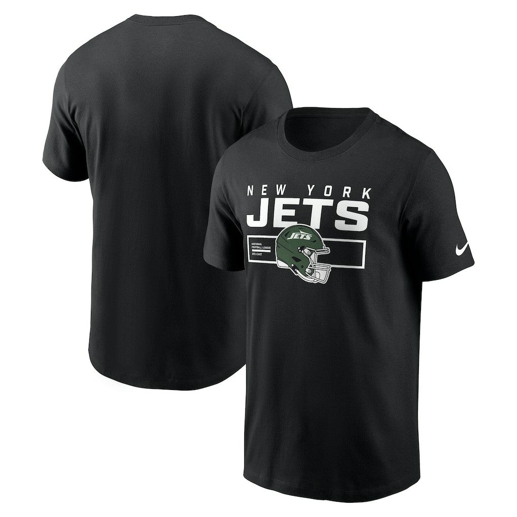 New York Jets Primetime Helmet Essential T-Shirt Black - Nike