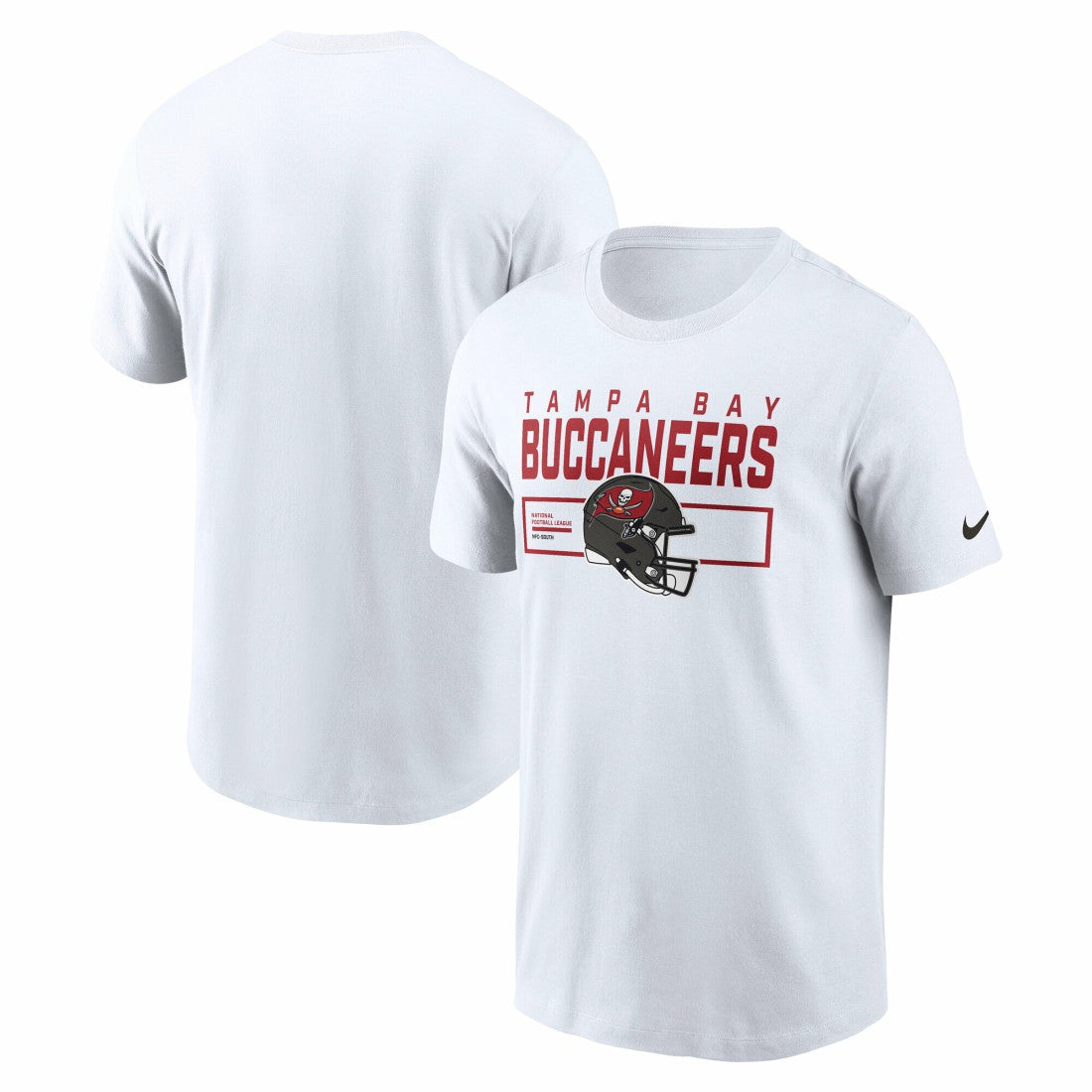 Tampa Bay Buccaneers Primetime Helmet Essential T-Shirt White - Nike