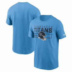 Tennessee Titans Primetime Helmet Essential T-Shirt Light Blue - Nike