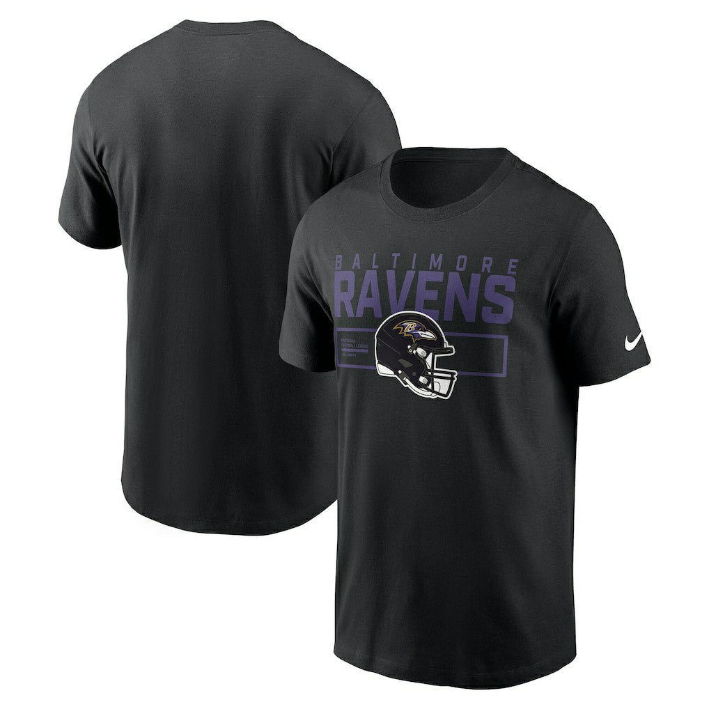 Baltimore Ravens Primetime Helmet Essential T-Shirt Black - Nike