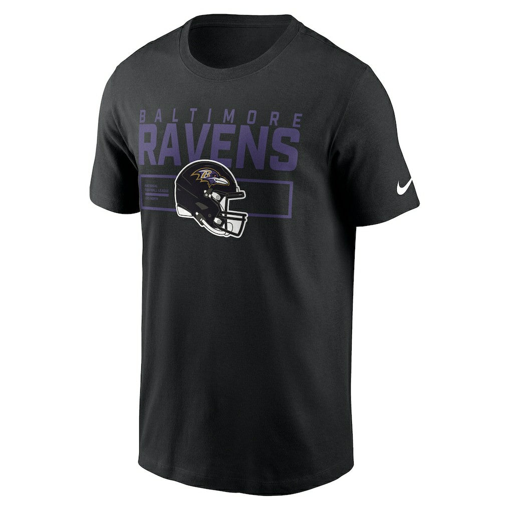 Baltimore Ravens Primetime Helmet Essential T-Shirt Black - Nike