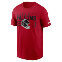 Atlanta Falcons Primetime Helmet Essential T-Shirt Red - Nike