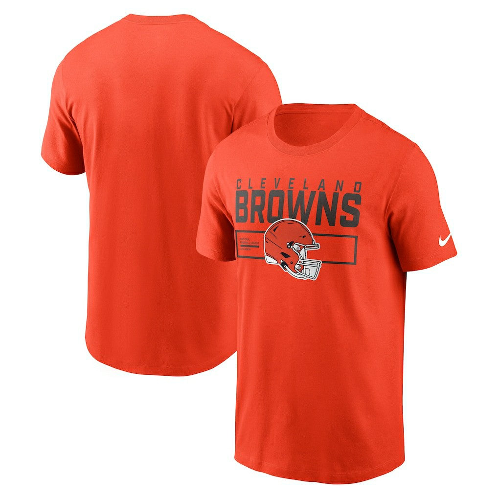 Cleveland Browns Primetime Helmet Essential T-Shirt Orange - Nike