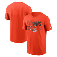 Cleveland Browns Primetime Helmet Essential T-Shirt Orange - Nike