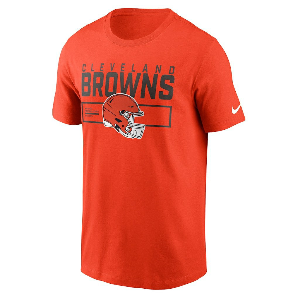 Cleveland Browns Primetime Helmet Essential T-Shirt Orange - Nike