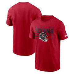 Houston Texans Primetime Helmet Essential T-Shirt Red - Nike