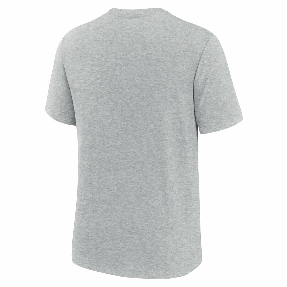 Detroit Lions Long Pass Tri-Blend T-Shirt Heather Gray - Nike