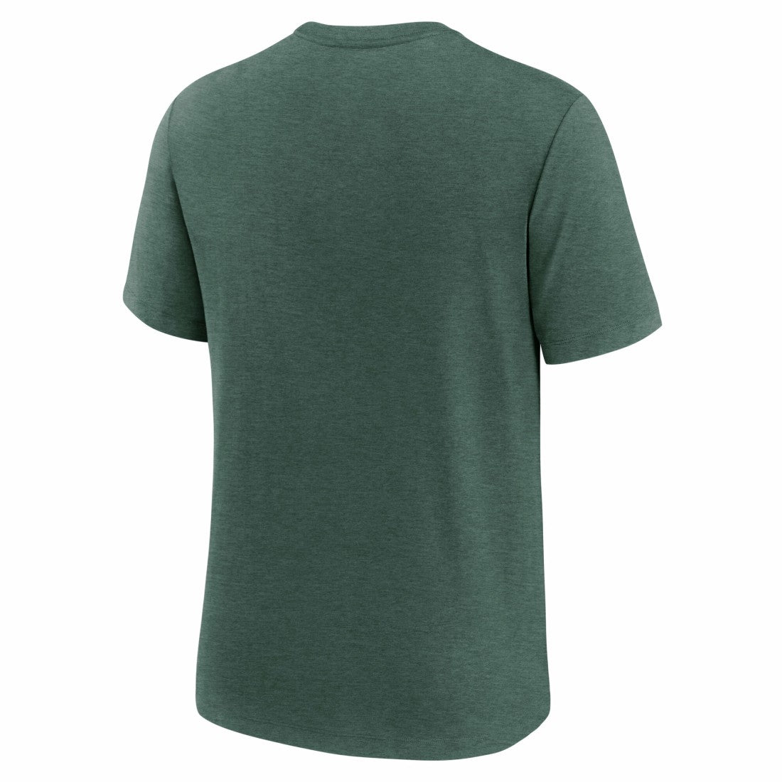 Green Bay Packers Long Pass Tri-Blend T-Shirt Heather Green - Nike