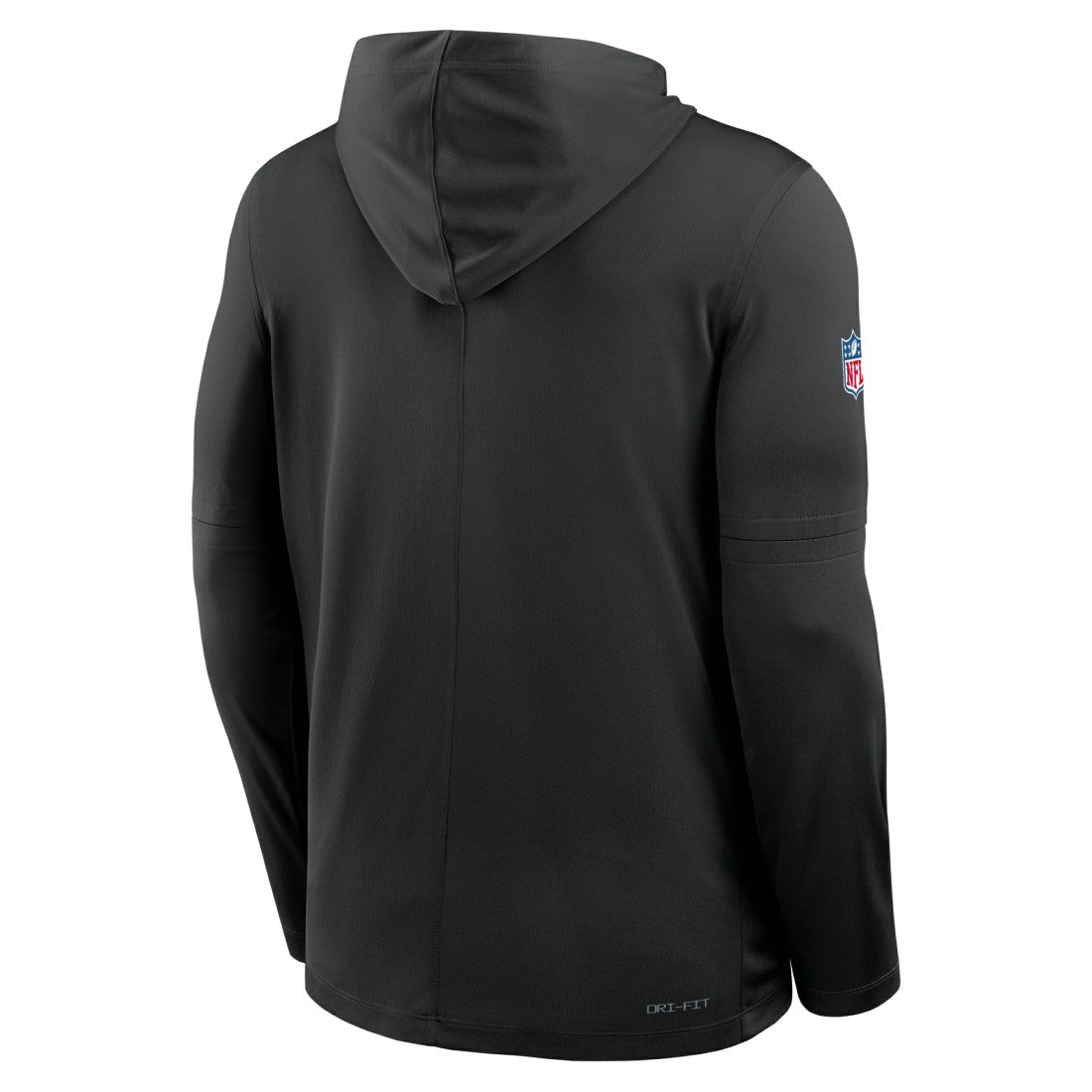 Detroit Lions Big & Tall Sideline Dri-FIT Long Sleeve Hoodie T-Shirt Black - Nike