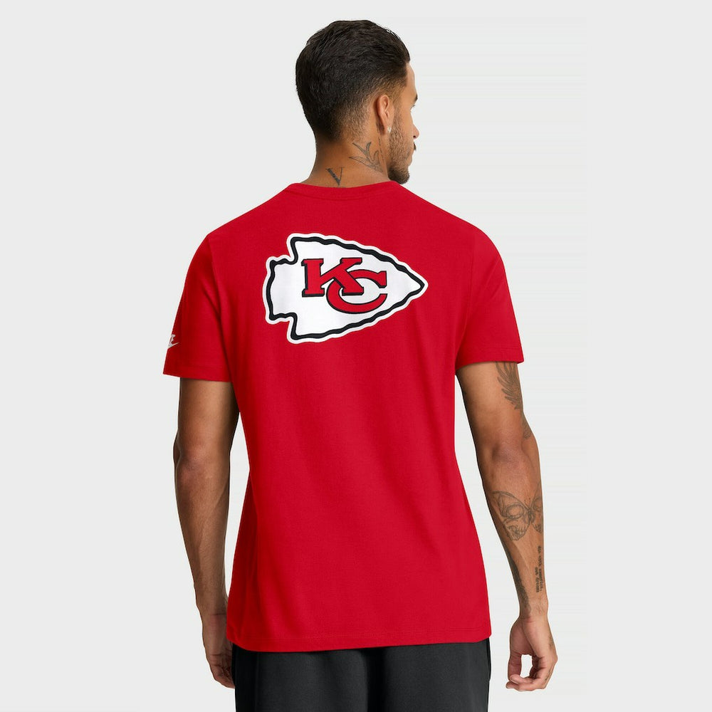 Kansas City Chiefs Rewind Front and Back Hit Essential T-Shirt Red - Nike