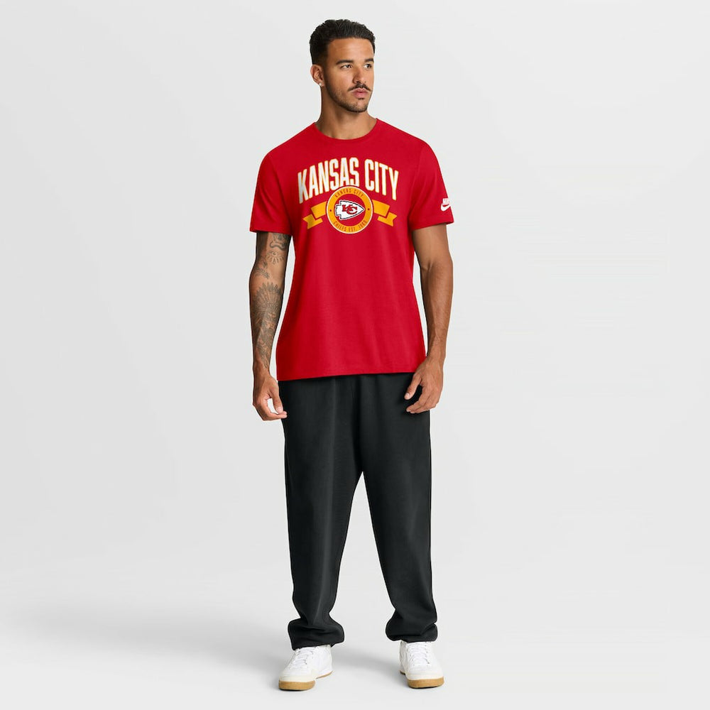Kansas City Chiefs Rewind Front and Back Hit Essential T-Shirt Red - Nike