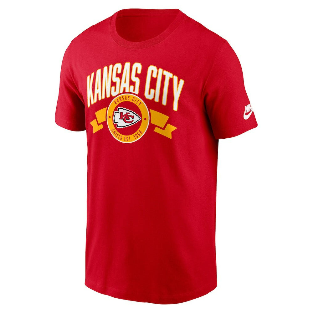 Kansas City Chiefs Rewind Front and Back Hit Essential T-Shirt Red - Nike