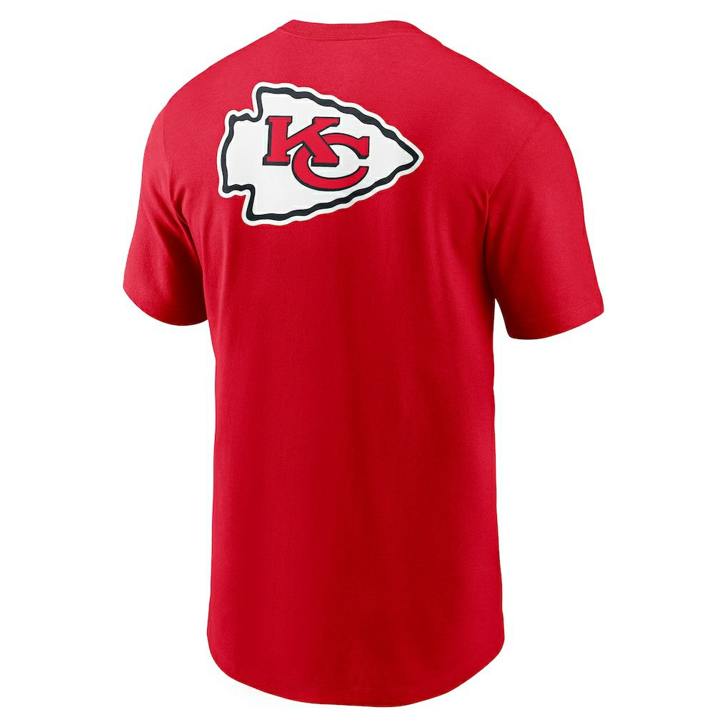 Kansas City Chiefs Rewind Front and Back Hit Essential T-Shirt Red - Nike