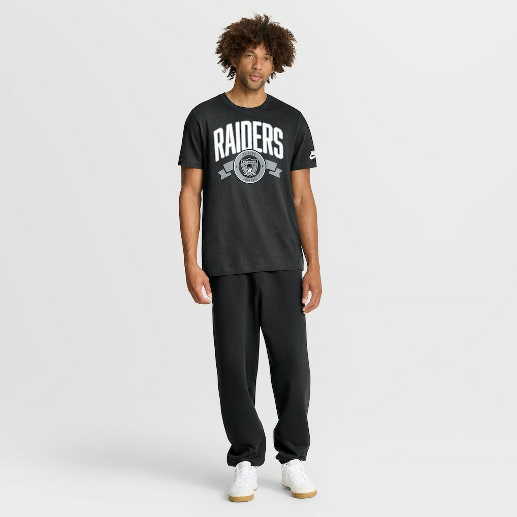 Las Vegas Raiders Rewind Front and Back Hit Essential T-Shirt Black - Nike