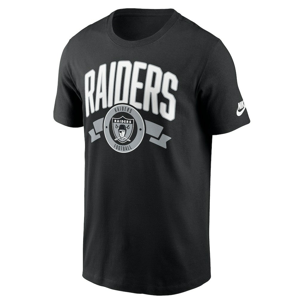 Las Vegas Raiders Rewind Front and Back Hit Essential T-Shirt Black - Nike
