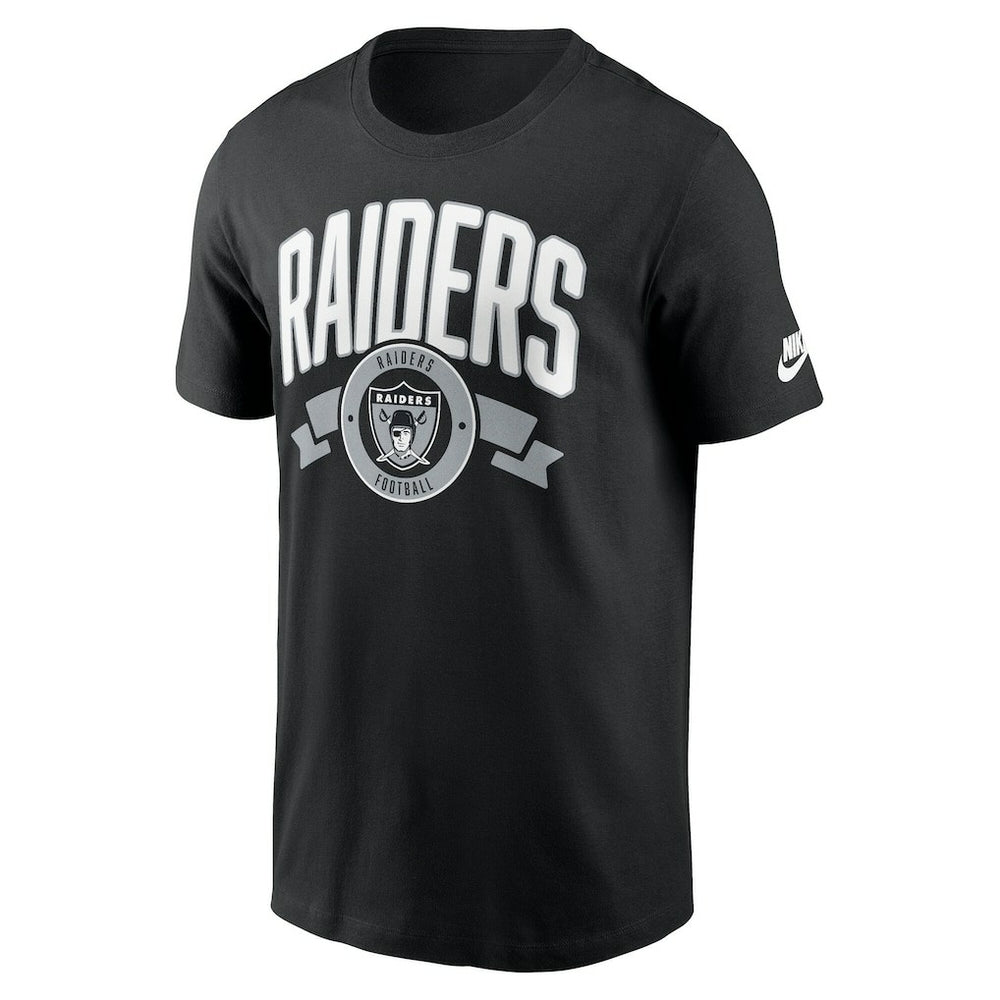 Las Vegas Raiders Rewind Front and Back Hit Essential T-Shirt Black - Nike