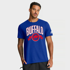 Buffalo Bills Rewind Front and Back Hit Essential T-Shirt Royal - Nike