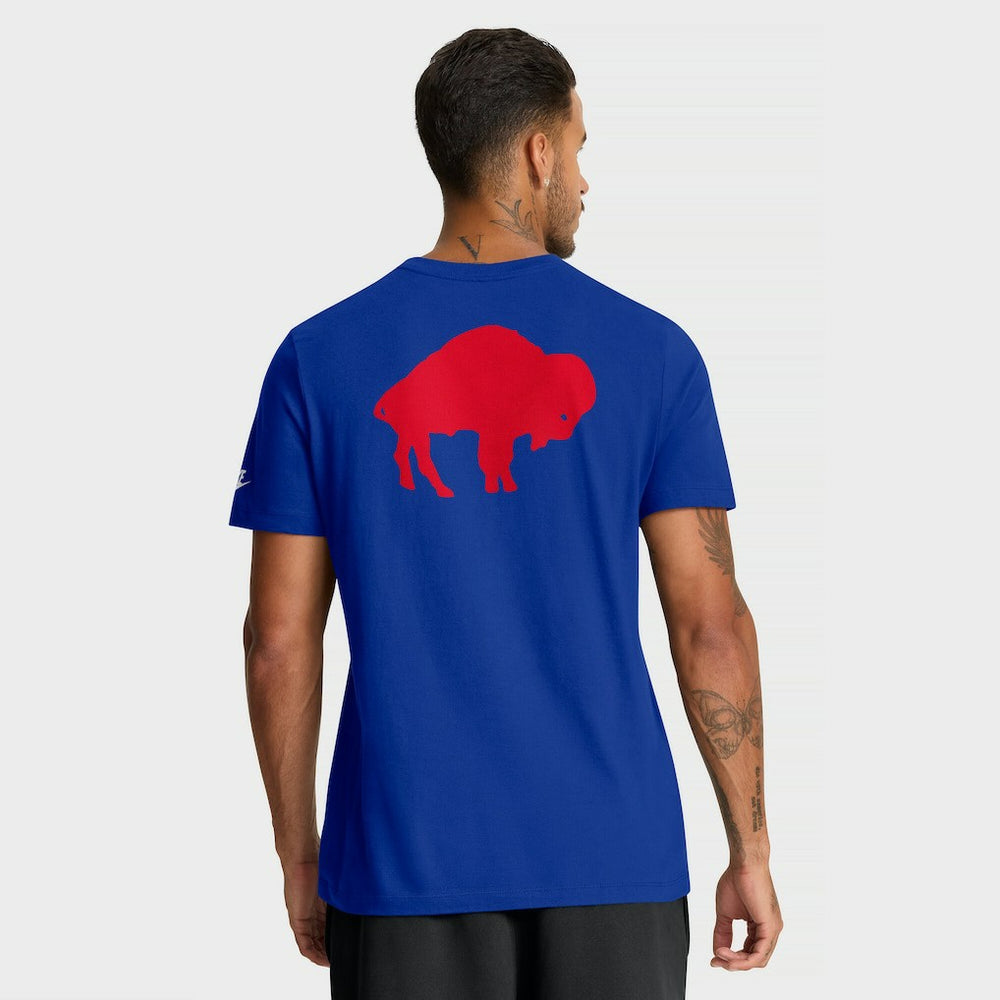 Buffalo Bills Rewind Front and Back Hit Essential T-Shirt Royal - Nike