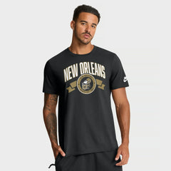 New Orleans Saints Rewind Front and Back Hit Essential T-Shirt Black - Nike
