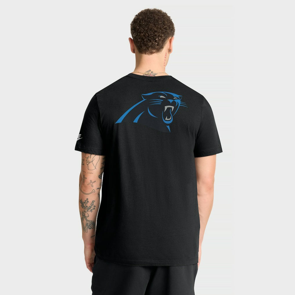 Carolina Panthers Rewind Front and Back Hit Essential T-Shirt Black - Nike