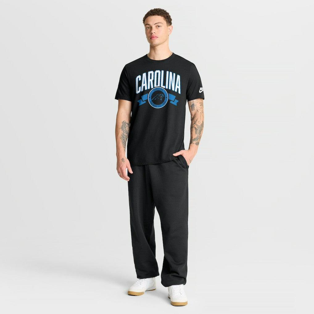 Carolina Panthers Rewind Front and Back Hit Essential T-Shirt Black - Nike