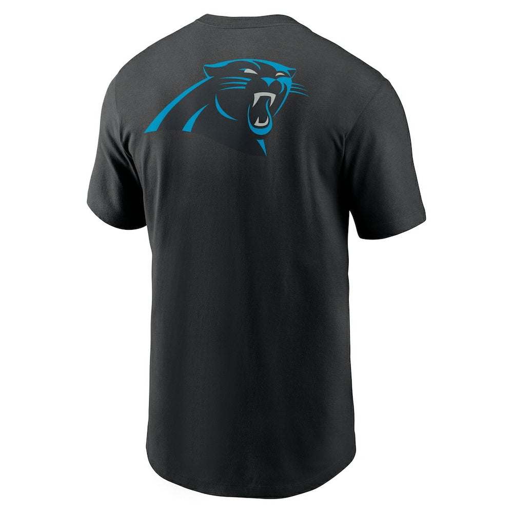 Carolina Panthers Rewind Front and Back Hit Essential T-Shirt Black - Nike