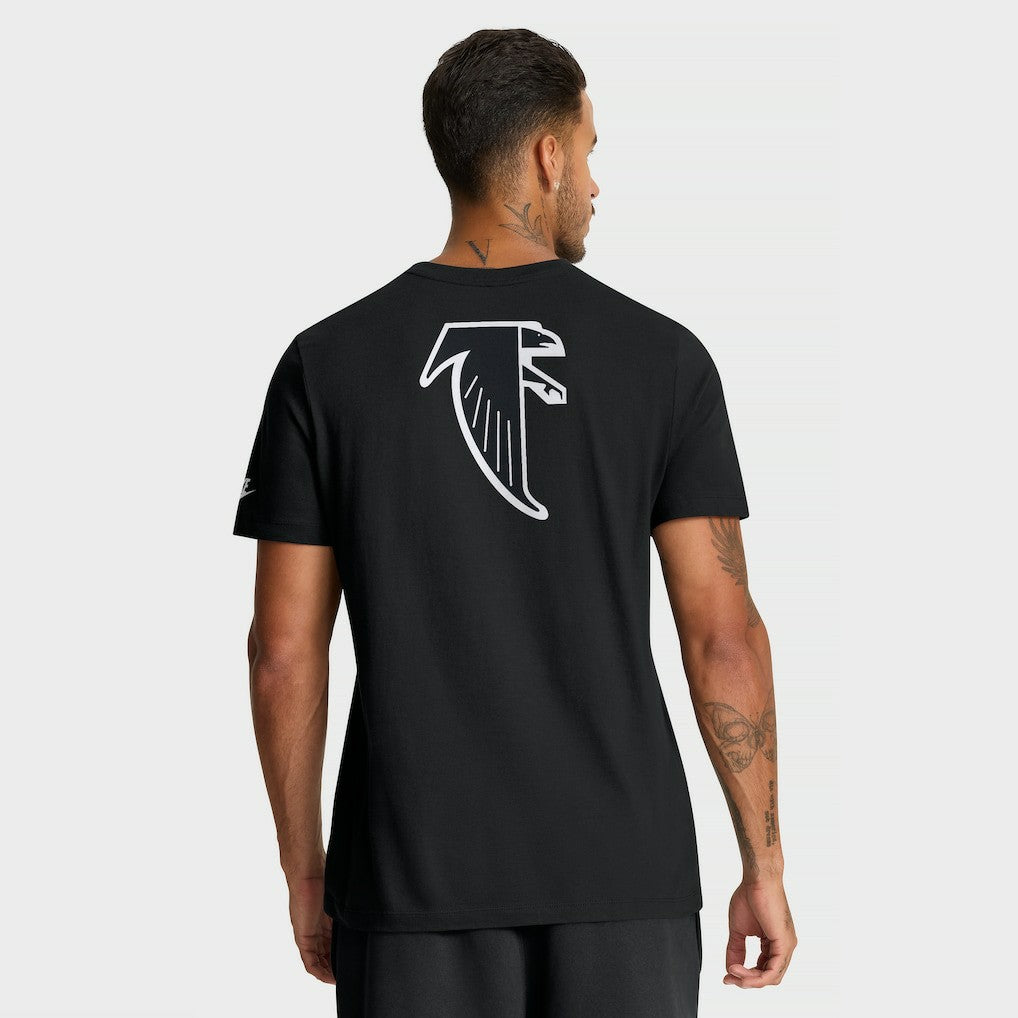 Atlanta Falcons Rewind Front and Back Hit Essential T-Shirt Black - Nike