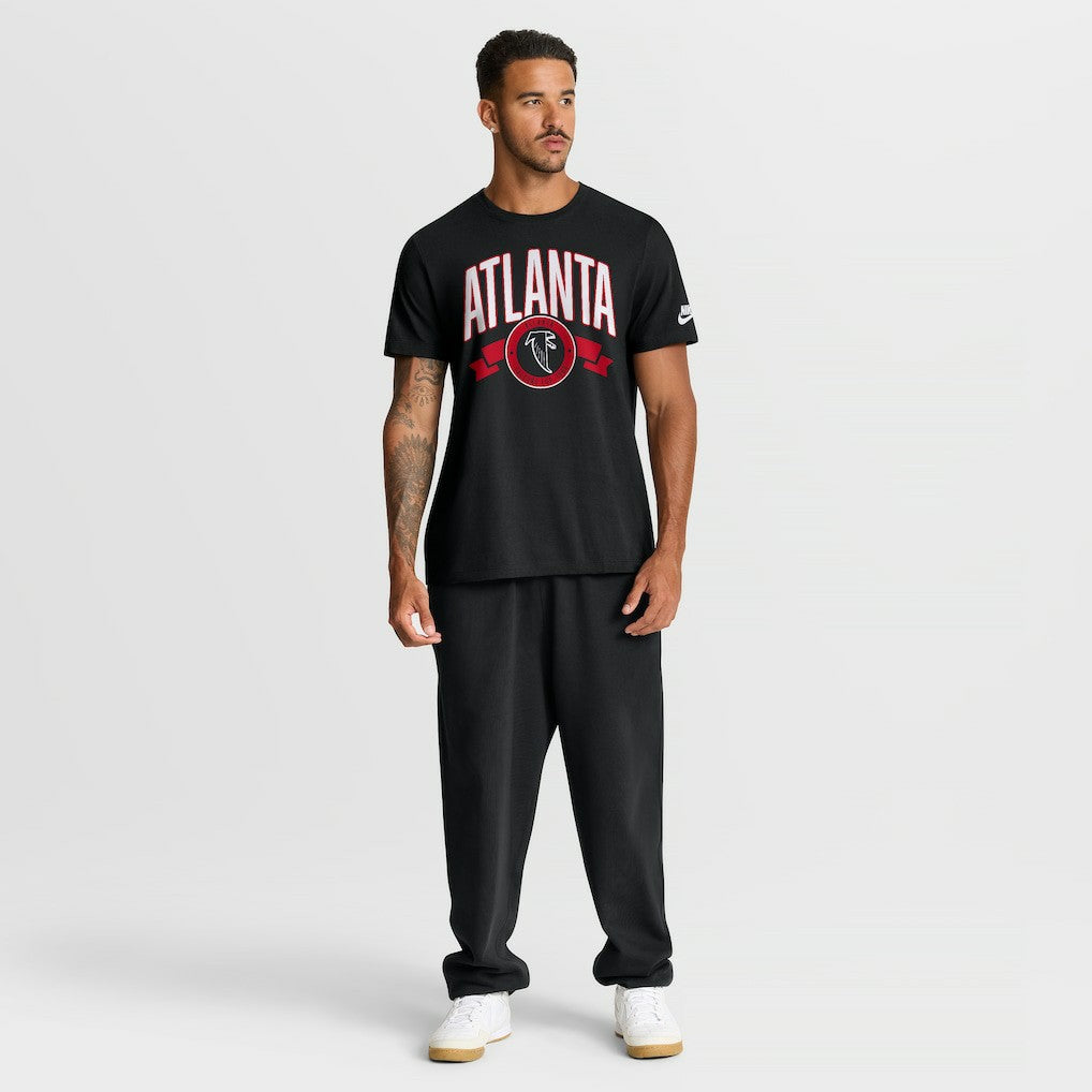 Atlanta Falcons Rewind Front and Back Hit Essential T-Shirt Black - Nike