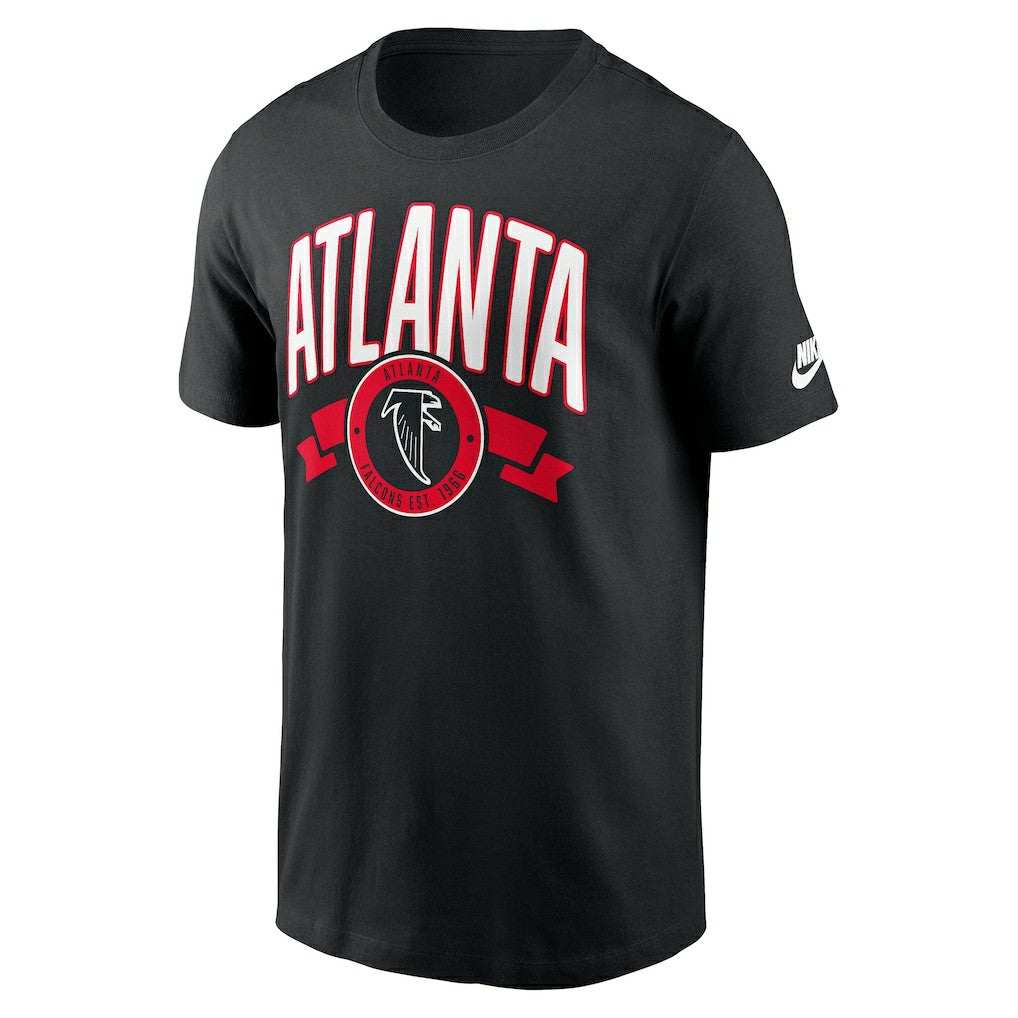 Atlanta Falcons Rewind Front and Back Hit Essential T-Shirt Black - Nike