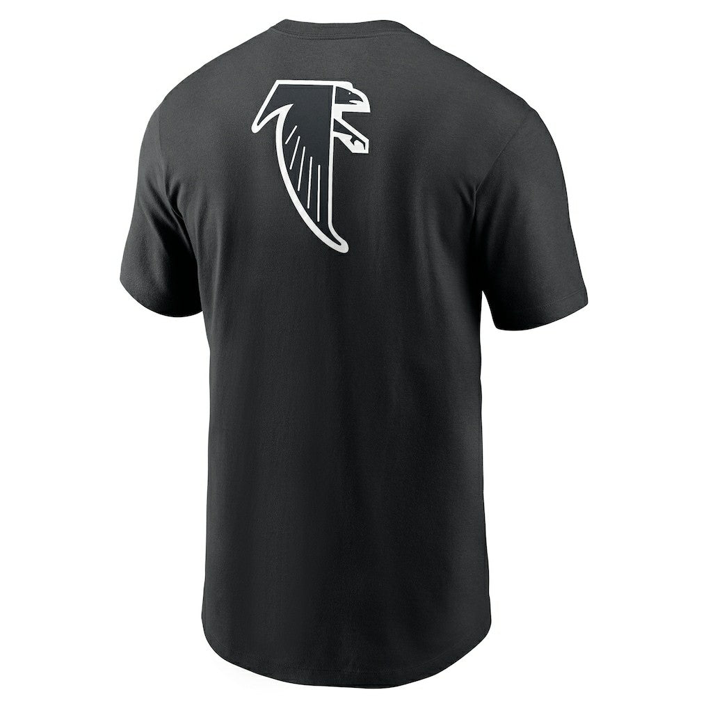 Atlanta Falcons Rewind Front and Back Hit Essential T-Shirt Black - Nike