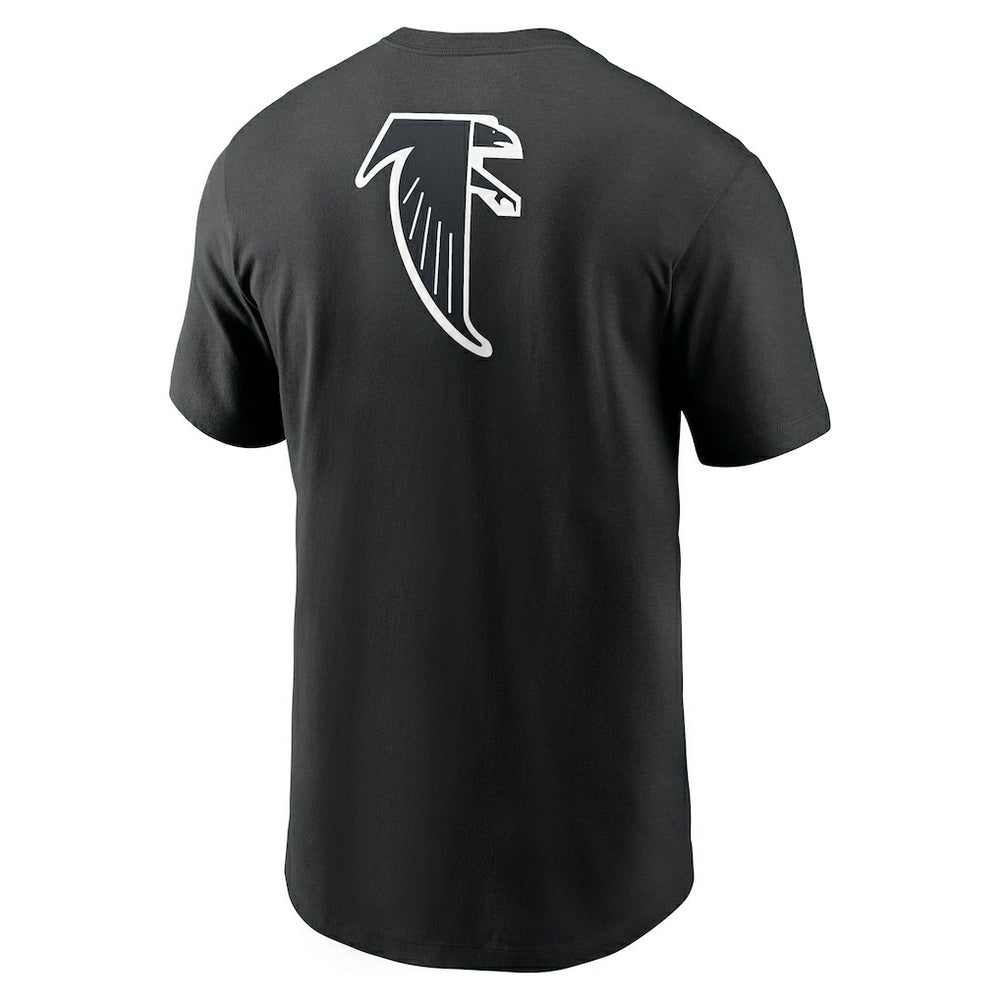 Atlanta Falcons Rewind Front and Back Hit Essential T-Shirt Black - Nike