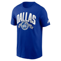 Dallas Cowboys Rewind Front and Back Hit Essential T-Shirt Royal - Nike