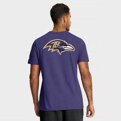 Baltimore Ravens Rewind Front and Back Hit Essential T-Shirt Purple - Nike