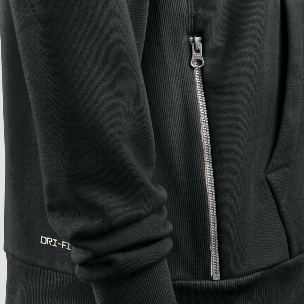 Detroit Lions Tall 2025 NFL Crucial Catch Sideline Standard Issue Dri-FIT Hoodie Black - Nike