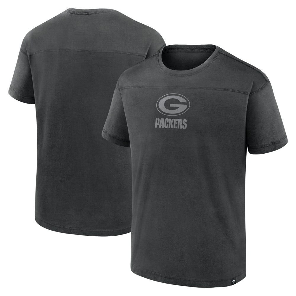 Green Bay Packers Mini Tonal T-Shirt Black - Fanatics
