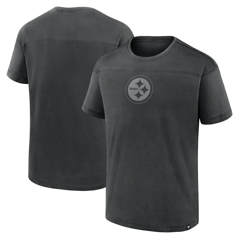 Pittsburgh Steelers Mini Tonal T-Shirt Black - Fanatics