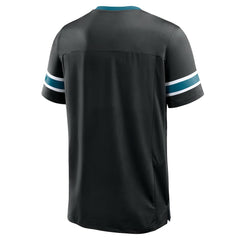 Jacksonville Jaguars Hometown Premium Hashmark V-Neck T-Shirt Black - Fanatics