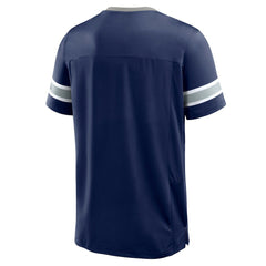 Dallas Cowboys Hometown Premium Hashmark V-Neck T-Shirt Navy - Fanatics