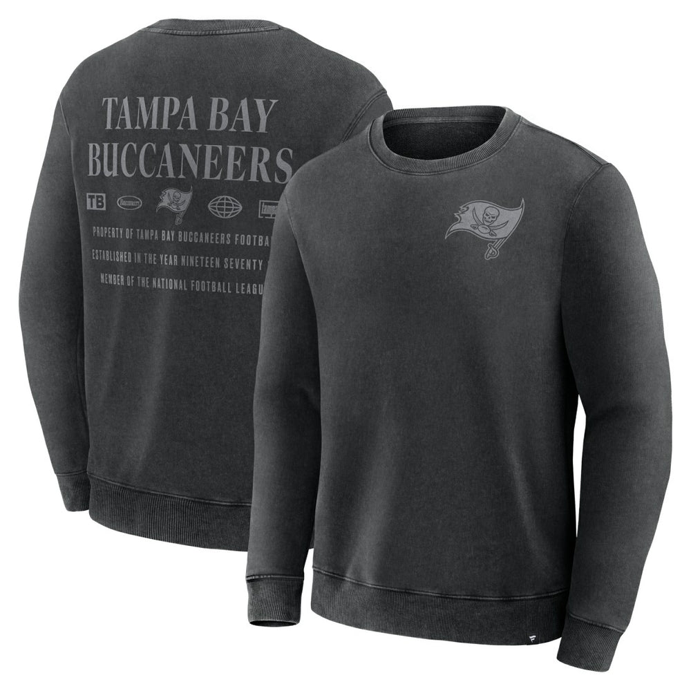 Tampa Bay Buccaneers Deep Route Pullover Sweatshirt Black - Fanatics