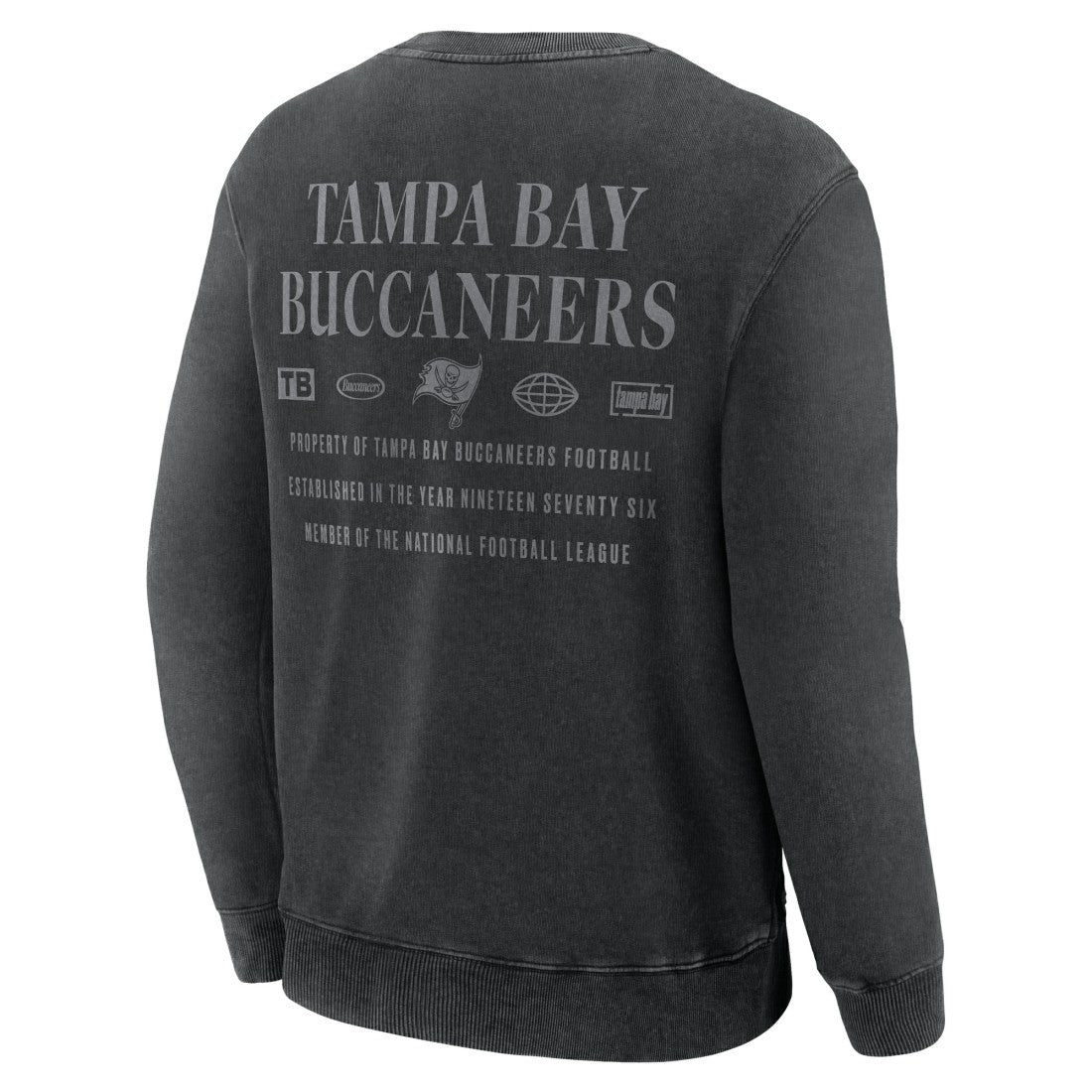 Tampa Bay Buccaneers Deep Route Pullover Sweatshirt Black - Fanatics