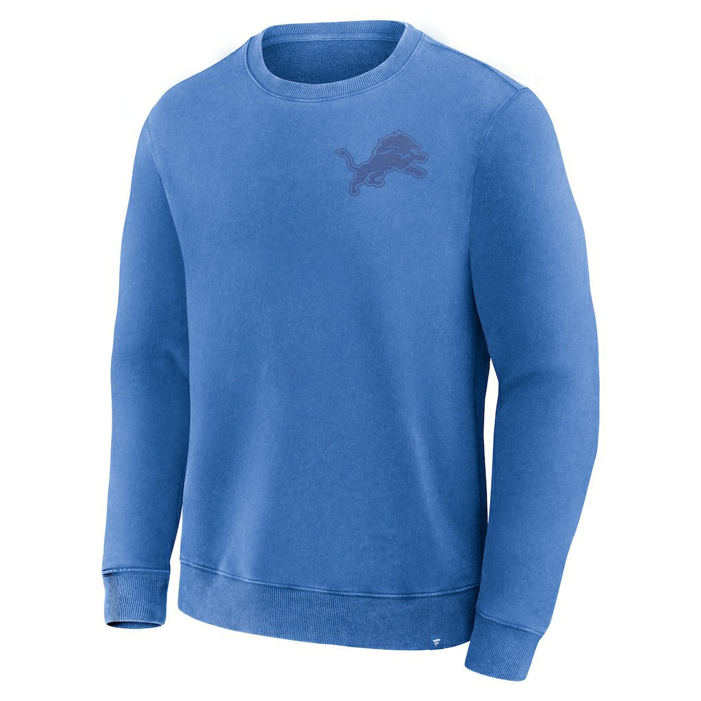 Detroit Lions Deep Route Pullover Sweatshirt Blue - Fanatics