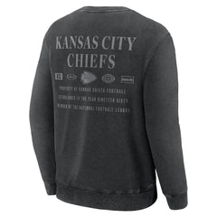 Kansas City Chiefs Deep Route Pullover Sweatshirt Black - Fanatics