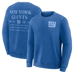 New York Giants Deep Route Pullover Sweatshirt Royal - Fanatics