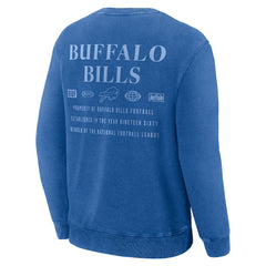 Buffalo Bills Deep Route Pullover Sweatshirt Royal - Fanatics