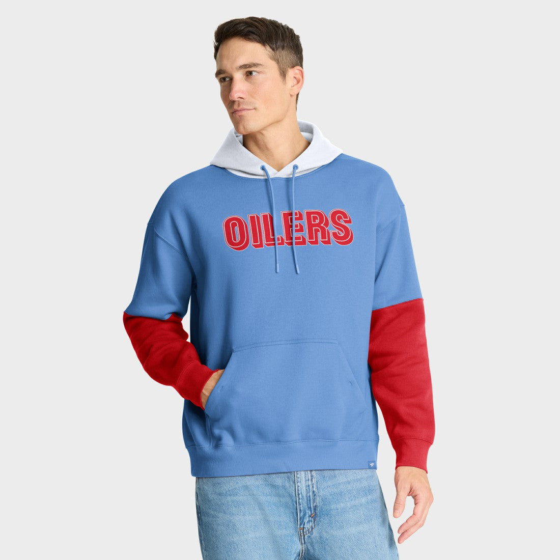 Tennessee Titans Helmet Retro Pullover Hoodie Light Blue - Fanatics