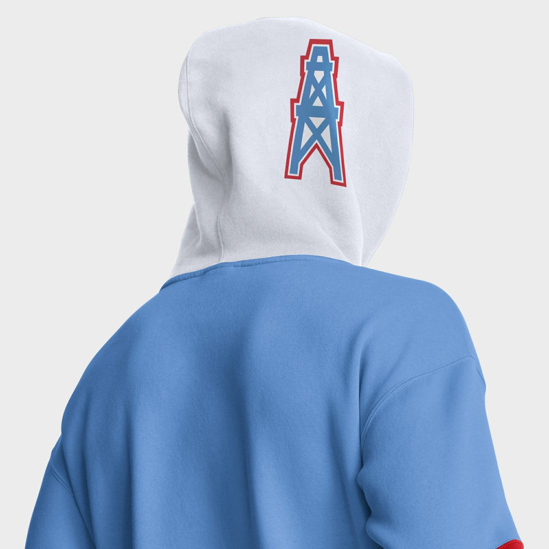 Tennessee Titans Helmet Retro Pullover Hoodie Light Blue - Fanatics