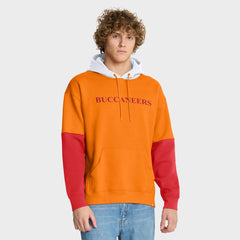 Tampa Bay Buccaneers Helmet Retro Pullover Hoodie Tan - Fanatics